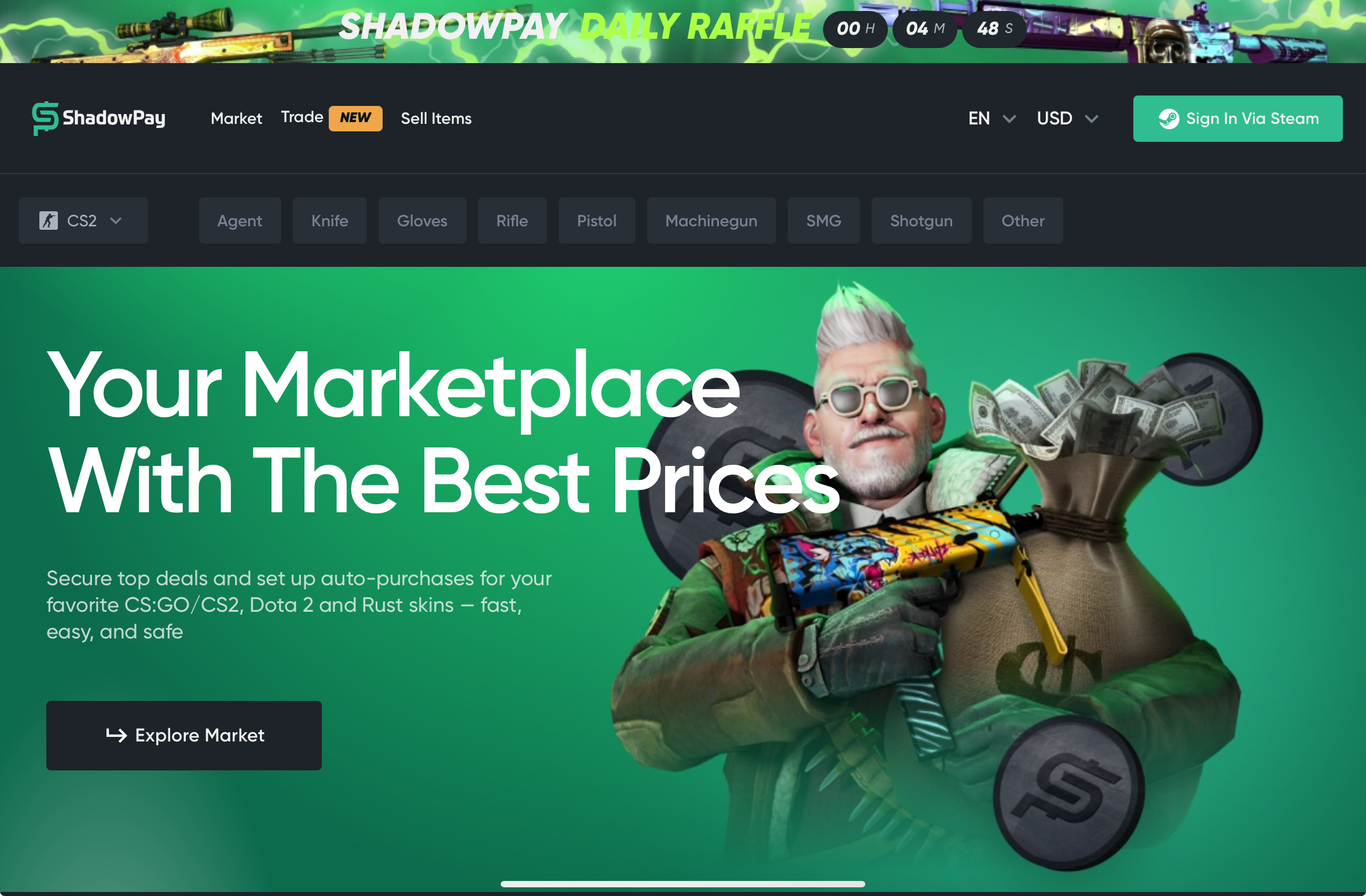 CS:GO & CS2 Skin Trading Sites