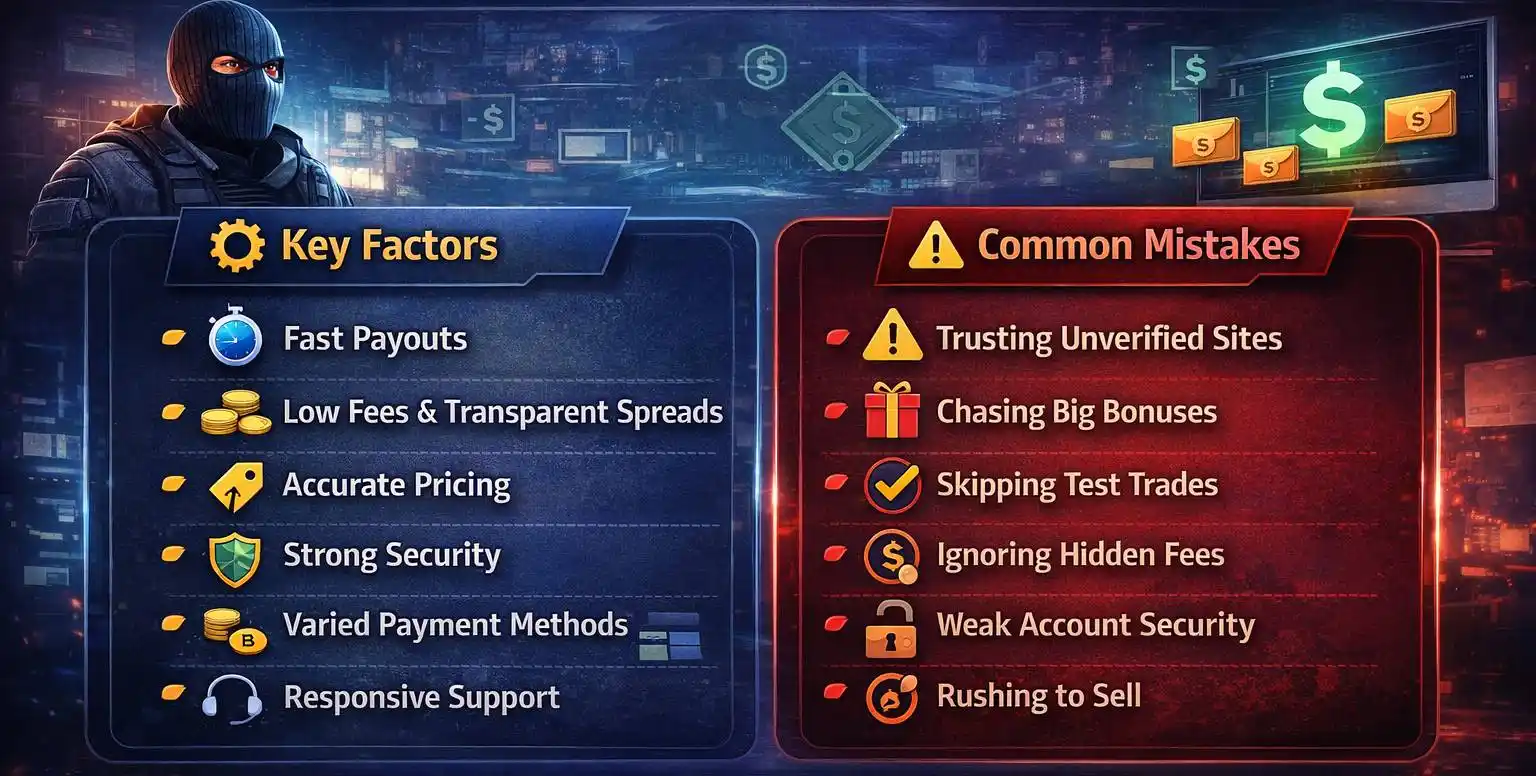 CS:GO & CS2 Cash Out Sites