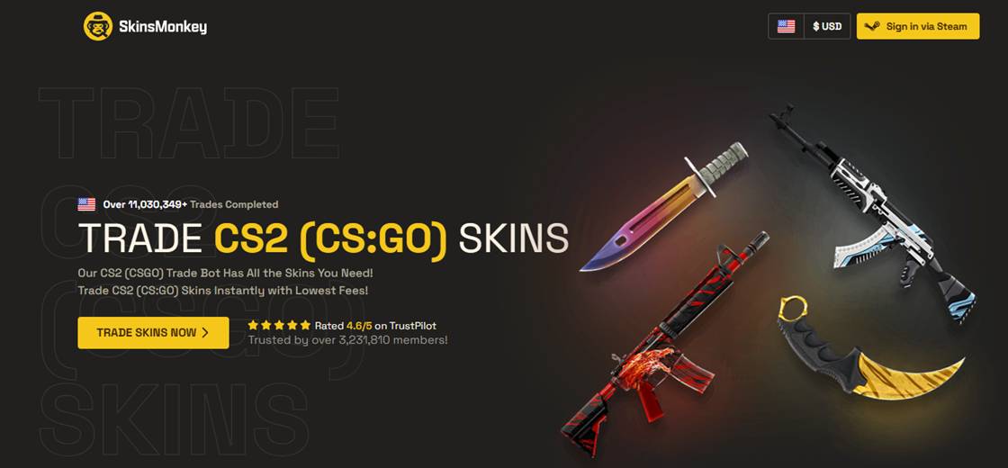 Sell CS2 Skins