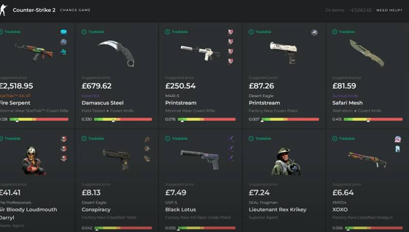 Sell CS2 Skins