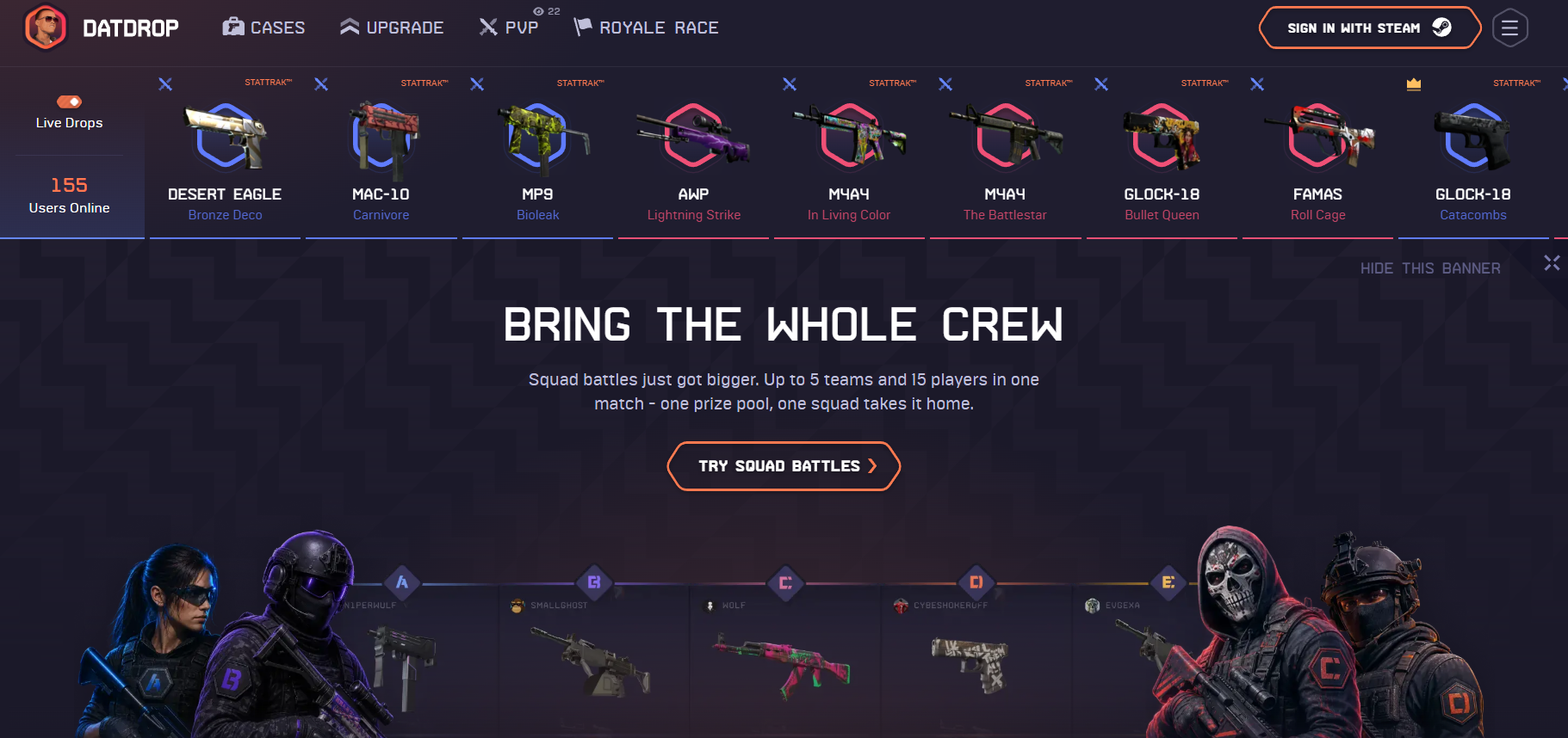 CS2 Case Battle Sites