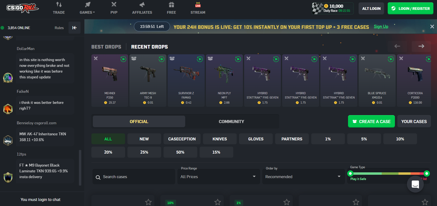 CS2 Case Battle Sites